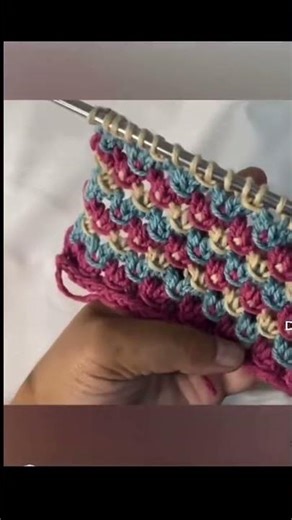 knitting patterns with different colors #knitting #crochet #tutorialforbeginner #easyknitting
