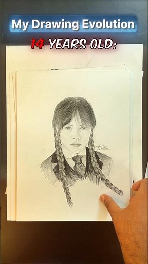 My Drawing Evolution ✨️😭