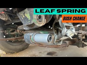 FIX Your Leaf Spring Bush IN MINUTES!