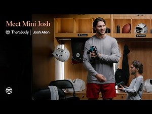 Josh Allen | Theragun Mini Plus