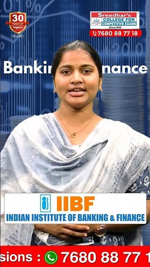 📚🎯INDIAN INSTITUTE OF BANKING & FINANCE ( IIBF ) Notification Out 💯🎯📚 #sreedharscce #bank #ssc #rrb