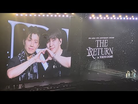 2PM Japan 15th Anniversary Concert “THE RETURN” in TOKYO DOME #2PM #leejunho