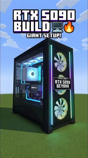 RTX 5090 Minecraft Build Challenge Starts NOW #minecraft #challenge #trending