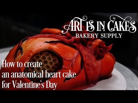 NAILED IT! | Heart Cake challenge | How to make an anatomical human heart cake in under two hours!