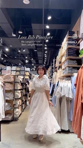 ✨Low Bib Pinafore✨