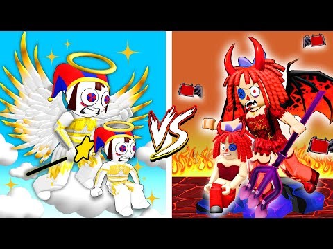 ROBLOX Brookhaven 🏡RP: Angel Vs Devil Challenge?! Roblox Animation (Compilation)