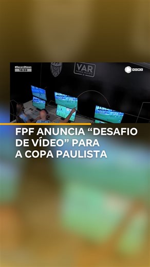 4K views · 29 reactions | A Federação Paulista de Futebol divulgou uma mudança para as semifinais da Copa Paulista. Os jogos vão contar com uma tecnologia de arbitragem que foi testada em competições de base da Fifa, e que pode ser aplicada em outras competições no futuro. A novidade é que os clubes terão direito a "desafios de vídeo" - assim como acontece em outros esportes, como vôlei e tênis.  #RecordNews | Record News | Facebook