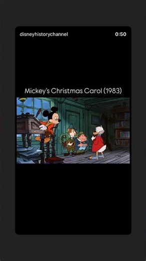 Mickey’s Christmas Carol 1983 42th anniversary #disney2025 #disneychristmas