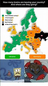 🧠 Brain Drain in Europe & Main Migration Directions (2025)