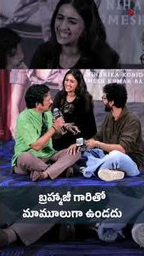 Brahmaji & Sangeeth Shobhan Nonstop Comedy 😆 😂 at RAKASA Blockbuster Success Meet 🔥