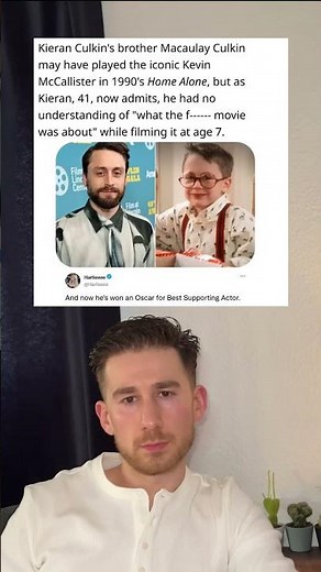 Kieran Culkin's brother Macaulay Culkin may have played the iconic Kevin McCallister in Home Alone