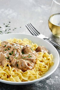 Crock Pot Beef Stroganoff Recipe - NO Canned Soup Required