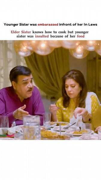 Elder Sister knows how to but younger sister was insulted because of her food | #edit #viral #fyp