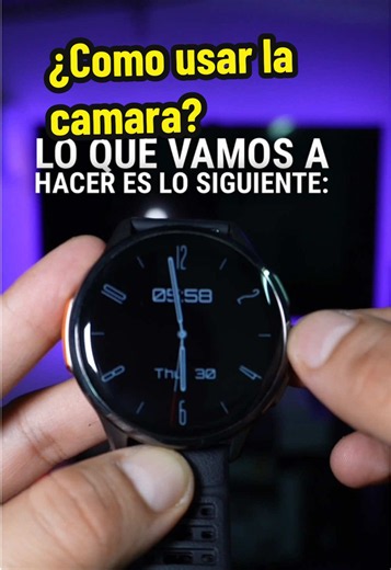 Smart Watch, H100 con cámara 🤭🫶🏻🫶🏻📸📸 #h100 #smartwatch #tecnologia #elsalvador🇸🇻 #android