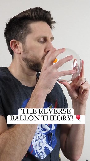 841K views · 10K reactions | The reverse balloon #physics #science #chemistry #theactionlabshort #education #balloon | The Action Lab | Facebook
