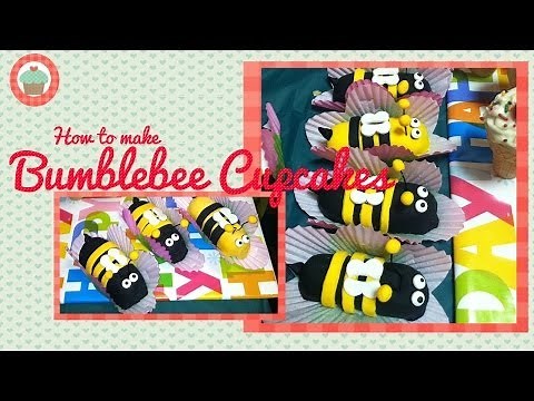 How to Make Bumblebee Cupcakes
