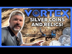 SILVER COINS & RELICS Found Metal Detecting with the GARRETT VORTEX VX9!