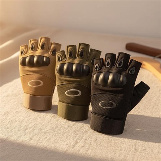 Tactical Half Finger Gloves With Hard Knuckle Protection - Heavy Duty Combat Mitts for Motorcycling, Cycling & Outdoor Sports - Etsy