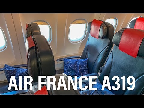 Air France A319-100 Business Class Seat Review Paris to Athens | Aviation Geeks