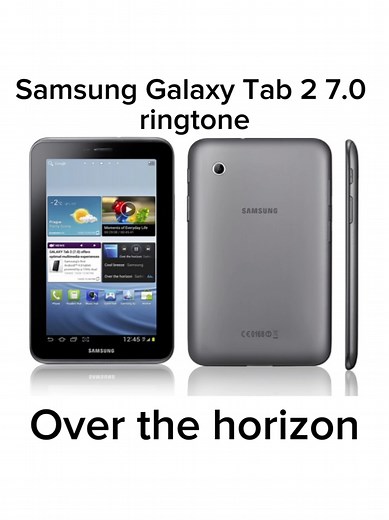 Samsung Galaxy Tab 2 7.0 Ringtone Review