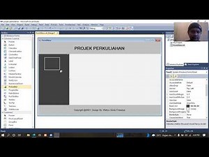 Pemrograman Visual - Desain Form Menu - Microsoft Visual Studio 2010 (Tanpa Suara)