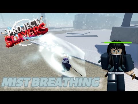 Mist Breathing Showcase (Project Slayers)