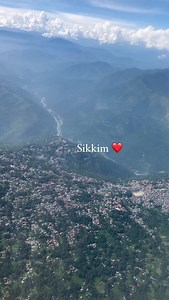 13K views · 1.1K reactions | Aeriel view of Sikkim ❤️...