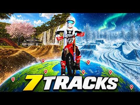 I Played MX Bikes Tracks From EVERY Continent…