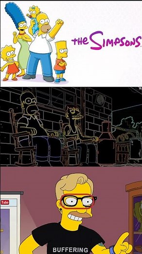 The Simpsons Behind the Scenes of a Cartoon with Special Effects!