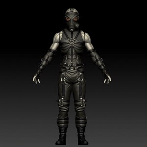 METAL GEAR SOLID - Psycho Mantis (Retro 3.75" Style) 3D Printable Action Figures