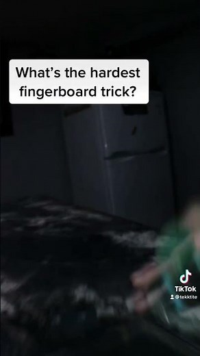 The HARDEST Fingerboard Trick!