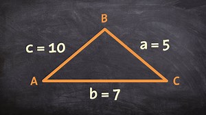 Using Heron's formula to find the area of a triangle