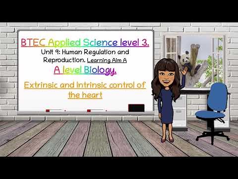 BTEC Applied Science and A level Biology: Intrinsic and Extrinsic control of the heart - BioTeach