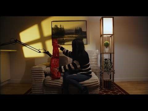 What Happens When You Freeze a pair of Shiny Leggings? (ASMR experiment)