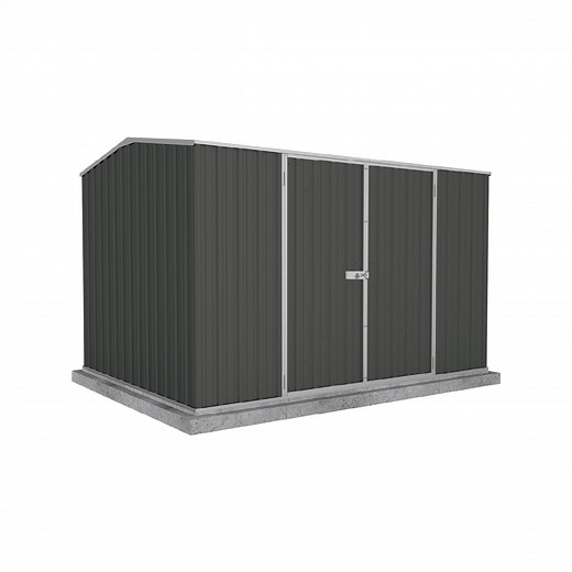 Absco Sheds 3.00 x 2.26 x 2.00m Monument Premier Double Door Garden Shed