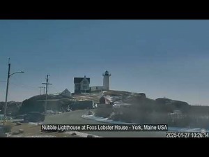 Nubble Lighthouse, York, Maine Earthquake - Jan 27, 2025