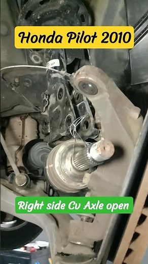 How to Replace CV Axle Shaft 2008 - 2015 Honda Pilot #automobile #mechanic #diy#carrepair