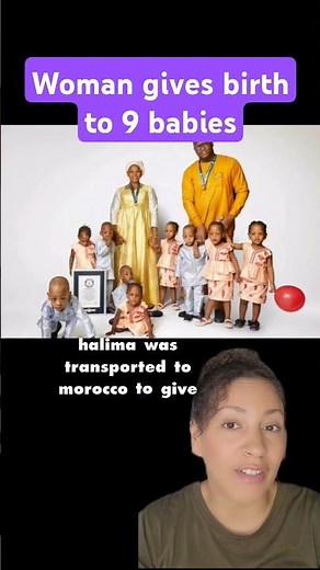 Woman gives birth to 9 babies at once nonuplets