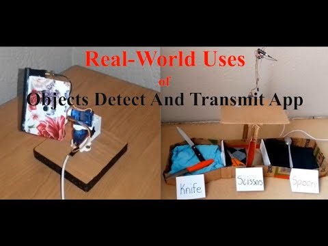 Applying Real-Time Object Detection (Objects Detect And Transmit App) In The Real-World