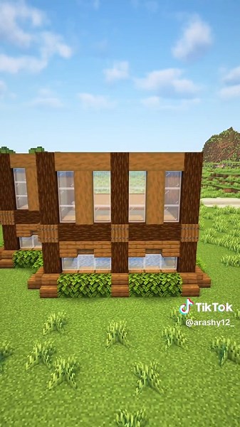 Great Spruce House🏡 Minecraft Tutorial #Minecraft #minecraftideas #fypp #minecraftbuilding #fyp #minecrafttutorial #tutorial