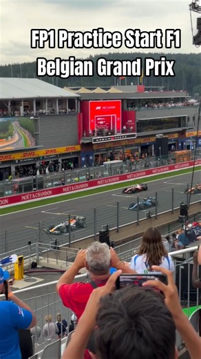 FP1 Practice Start F1 Belgian Grand Prix 2026 🇧🇪