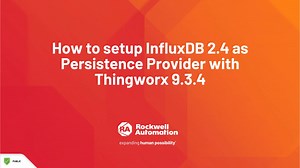 How to setup InfluxDB 2.4 as Persistence Provider with Thingworx 9.3.4