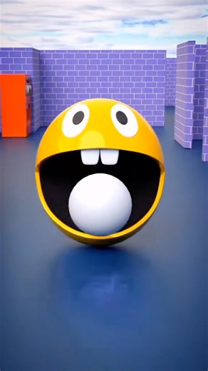 3D Pac-Man Maze Boss Fight! 🔴 vs 🟡