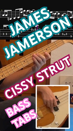 Check out Jamerson's bass on THIS classic funk tune! #basscover #jamesjamerson