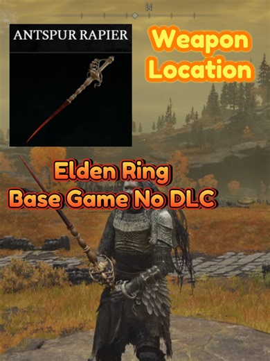 Elden Ring: Antspur Rapier Location Guide