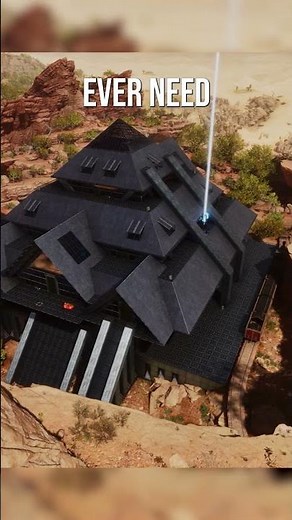 I Built a Giant Modern Tek Pyramid in ARK!