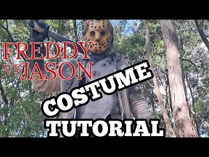 FREDDY vs JASON COSTUME TUTORIAL.mask, clothing,machete.