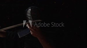 Kendo Fighter Unsheathing A Japanese Sword