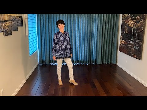 Fly Like a Bird line dance demonstration and tutorial by Stephie