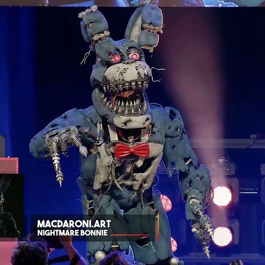 FNAF Nightmare Bonnie Cosplay Walk On